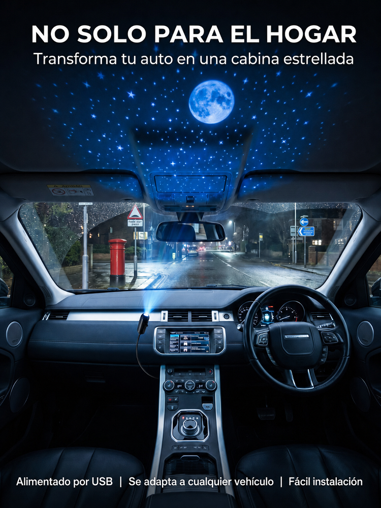 Comauo™ Proyector Océano y Galaxia: : Tu cuarto o auto en un acuario al instante.