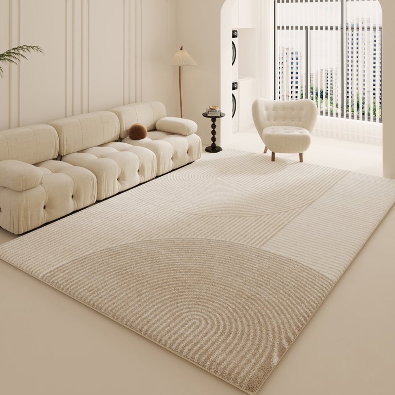 พรมห้องนั่งเล่นสไตล์โมเดิร์นเรียบง่าย