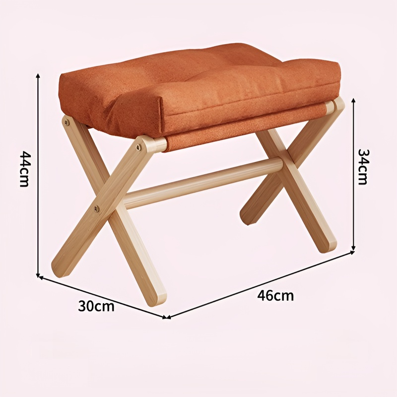 Solid Wood Shoe Changing Bench