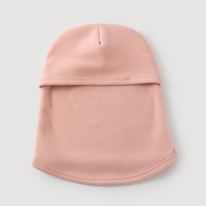 防寒フリース耳当て付き帽子マスク