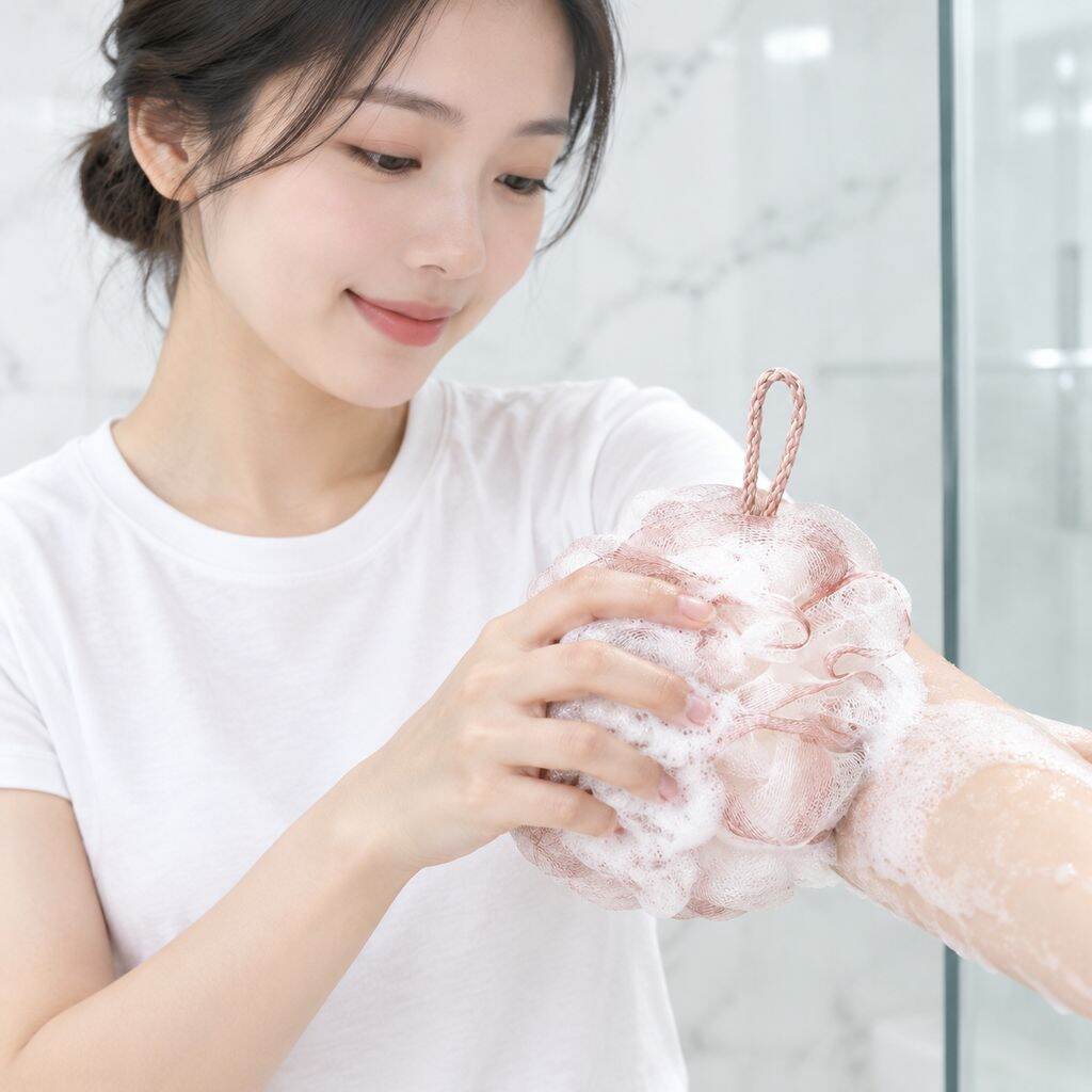 내구성이 뛰어나고 매우 부드러운 특대형 목욕용 스펀지/루파