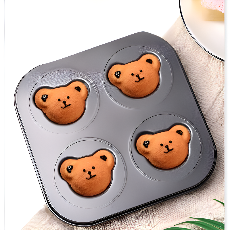 Cartoon Bear Silicone Baking Mold
