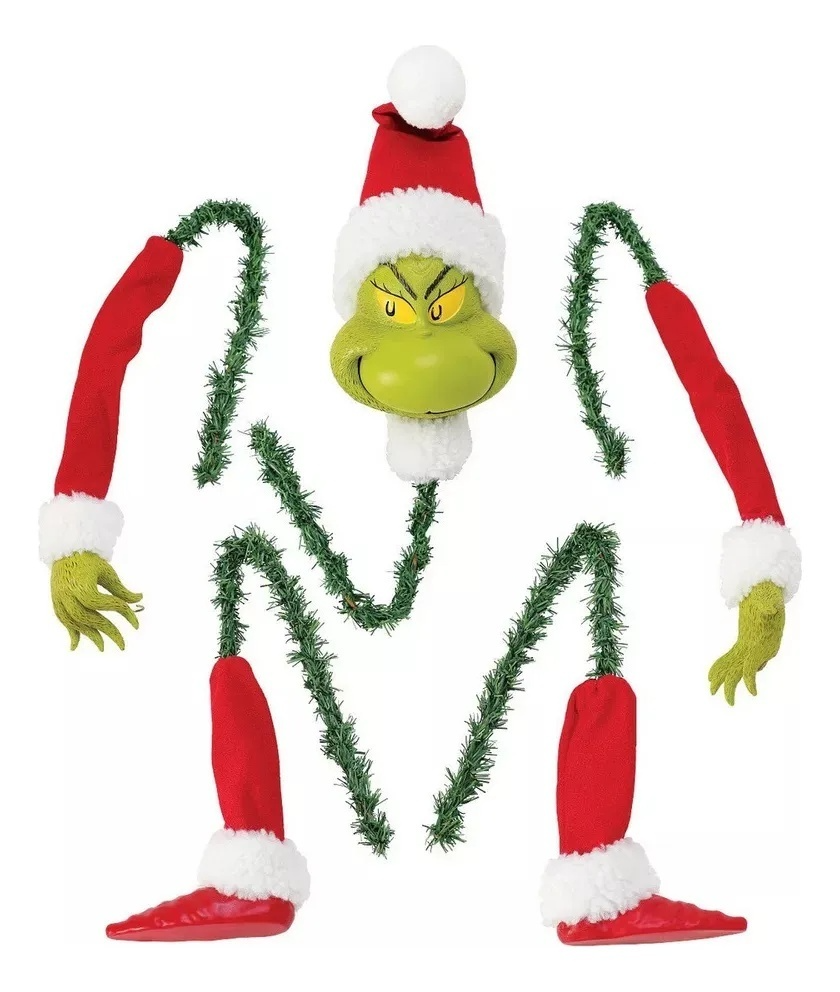 Adorno colgante Grinch para árbol de Navidad