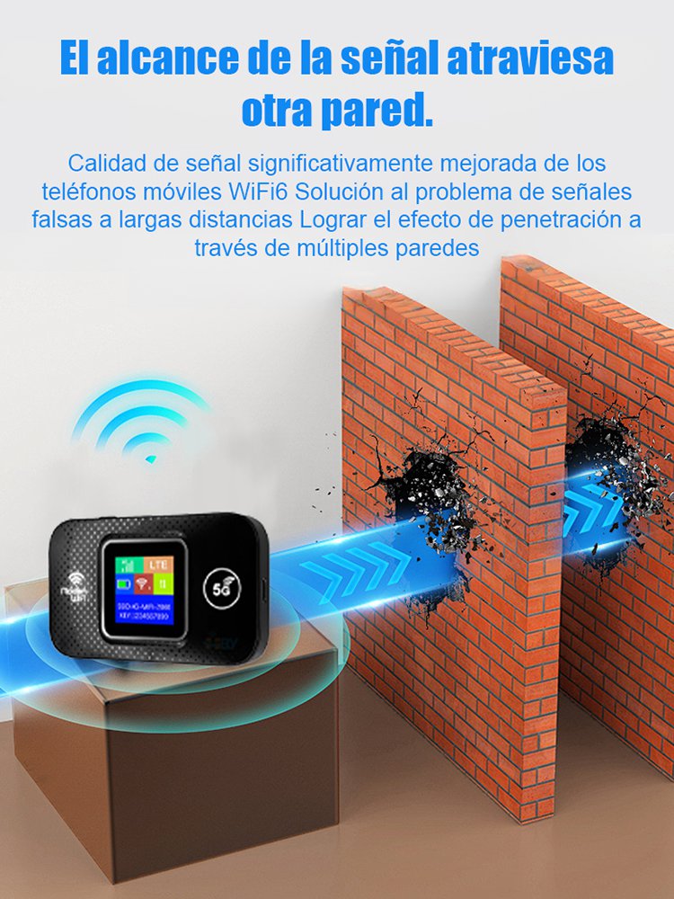 Enrutador inalámbrico portátil WiFi