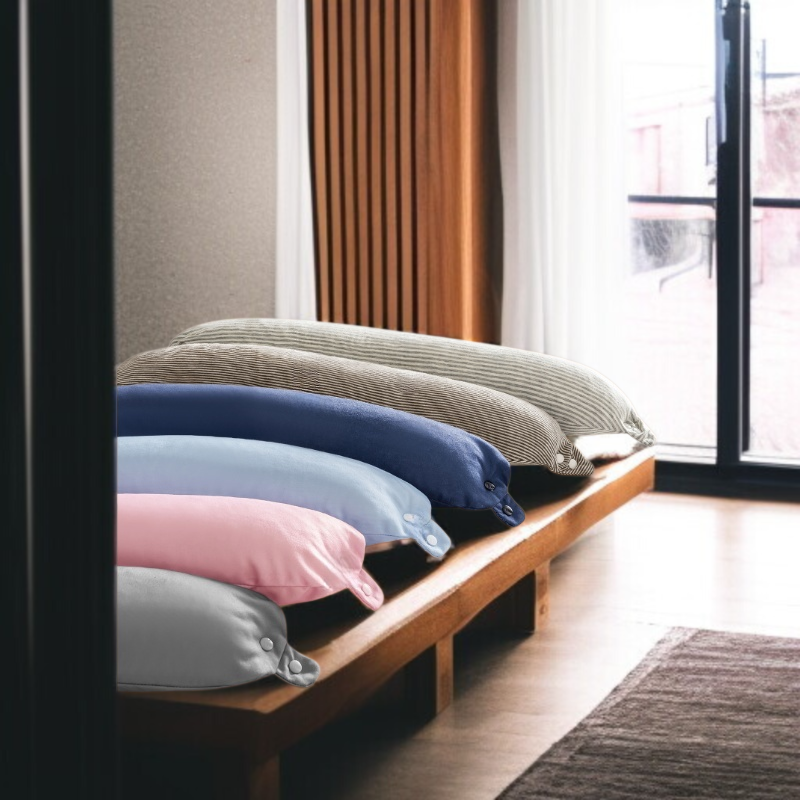 飛行機用ネックピロー 首を包み込むように眠り 昼寝枕を支える 学生ラテックス枕昼寝ネックピロー