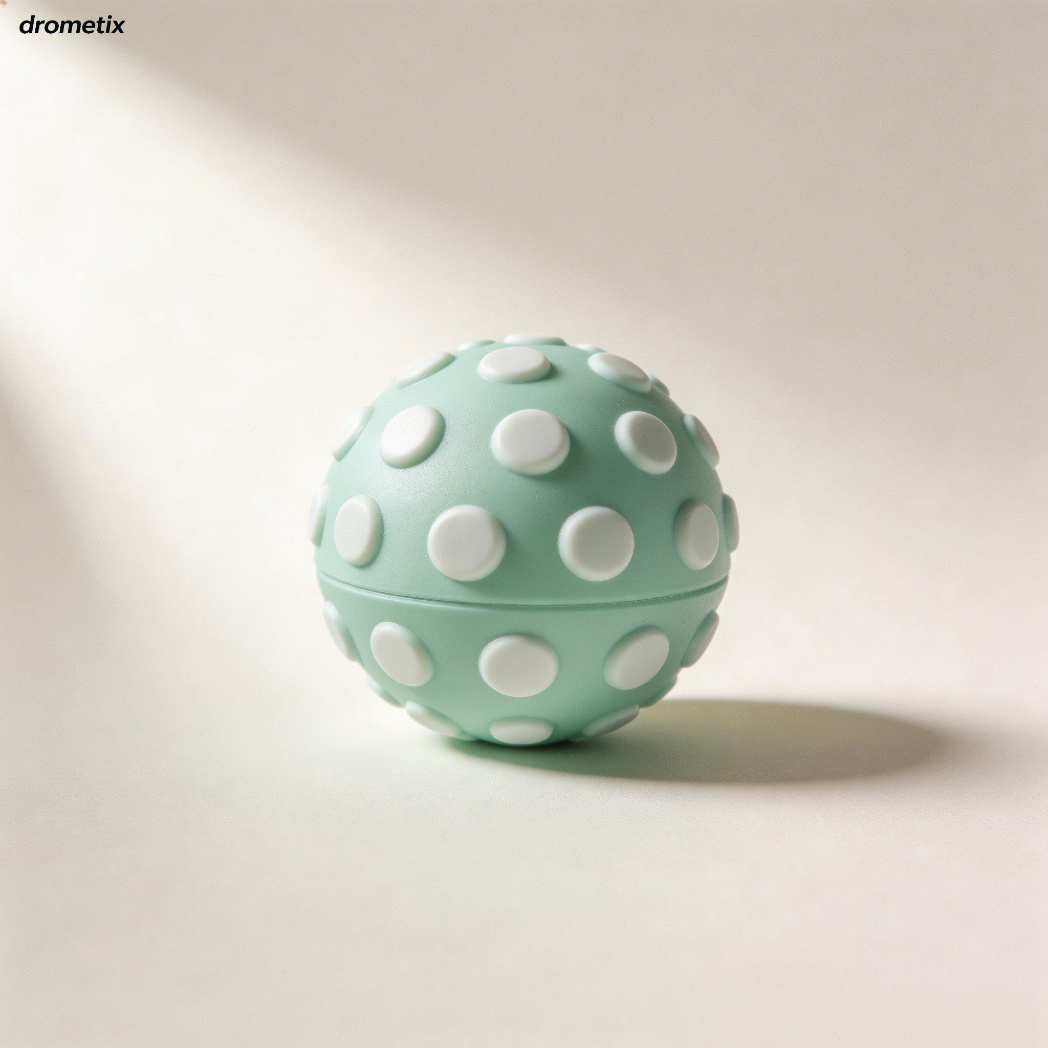 강아지가 장난감 공을 가지고 노는 모습