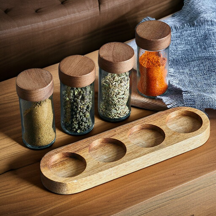 Japanisches rundes Gewürzglas