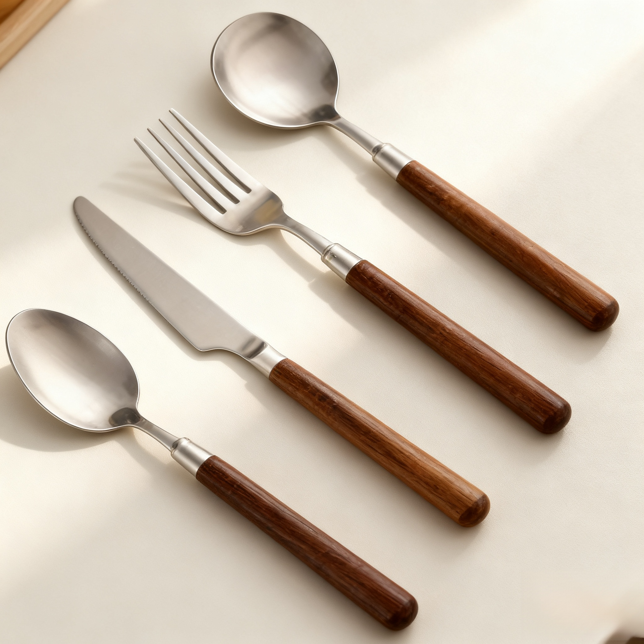 원목 식기 5개 세트