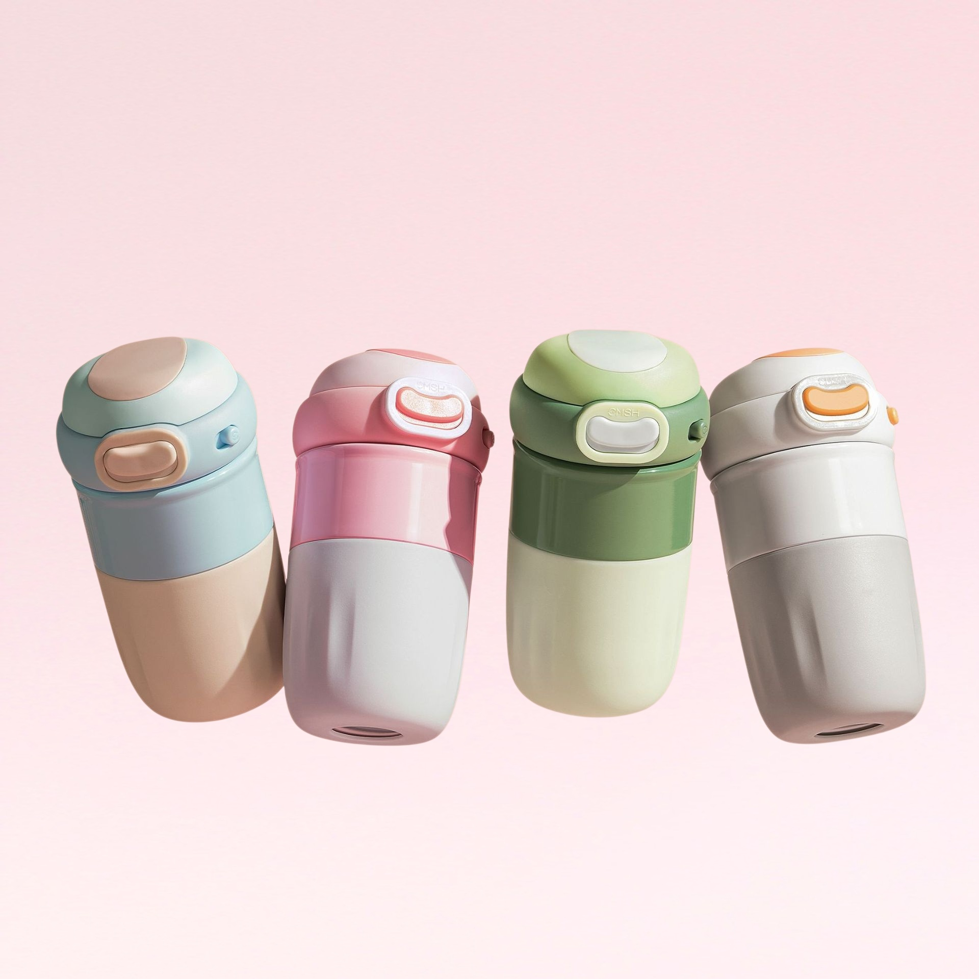  زجاجة ماء على شكل فراولة للنساء مناسبة للنزهات والرحلات