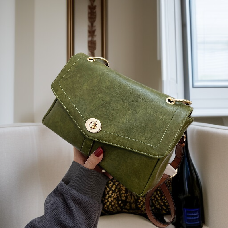 Retro Style Large Capacity Women's Crossbody Bag