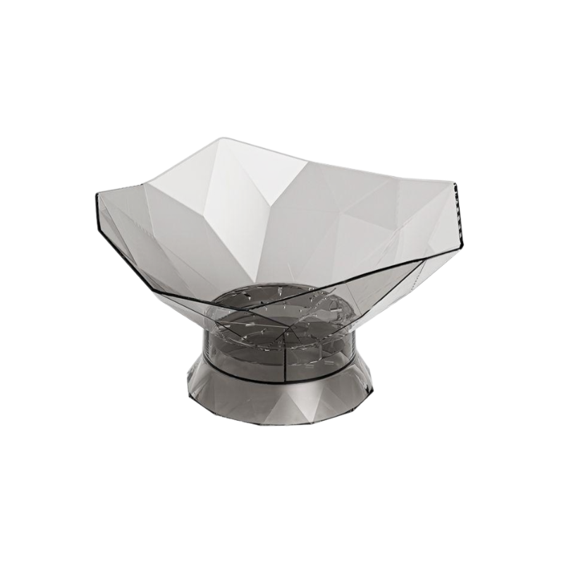 จานขนมและผลไม้ในห้องนั่งเล่น