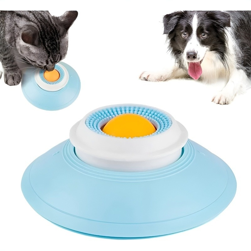 Dog Licking Toys Dog Toys AntiSpill Outdoor Slow Food Tray Relief