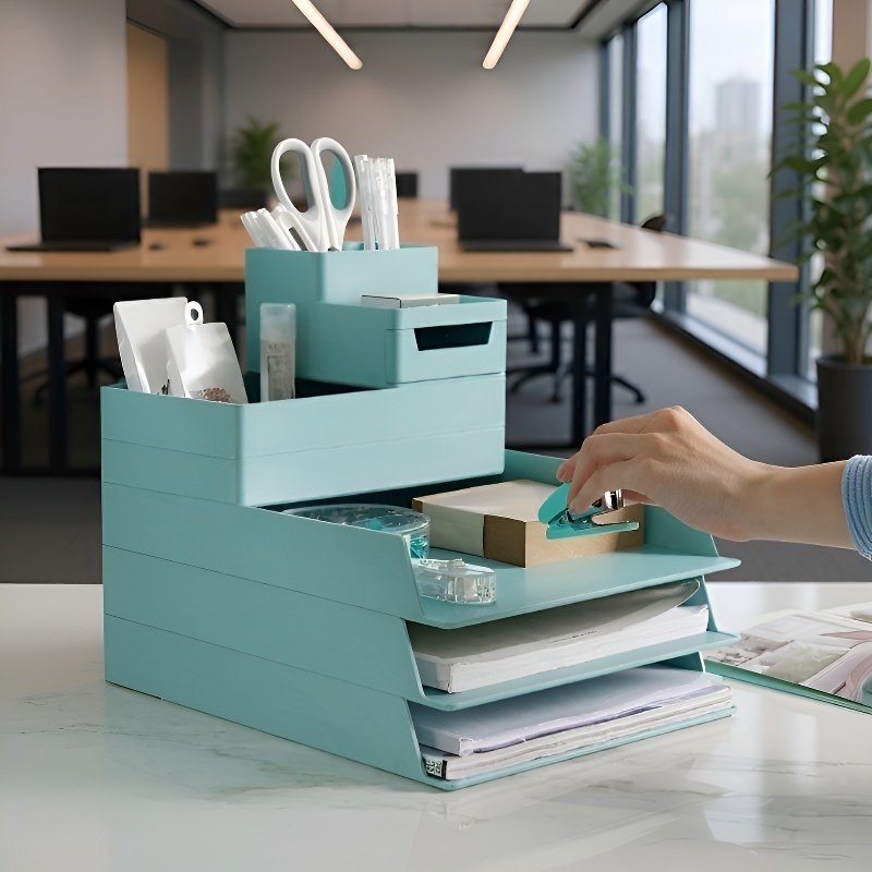 デスクトップ収納ボックス