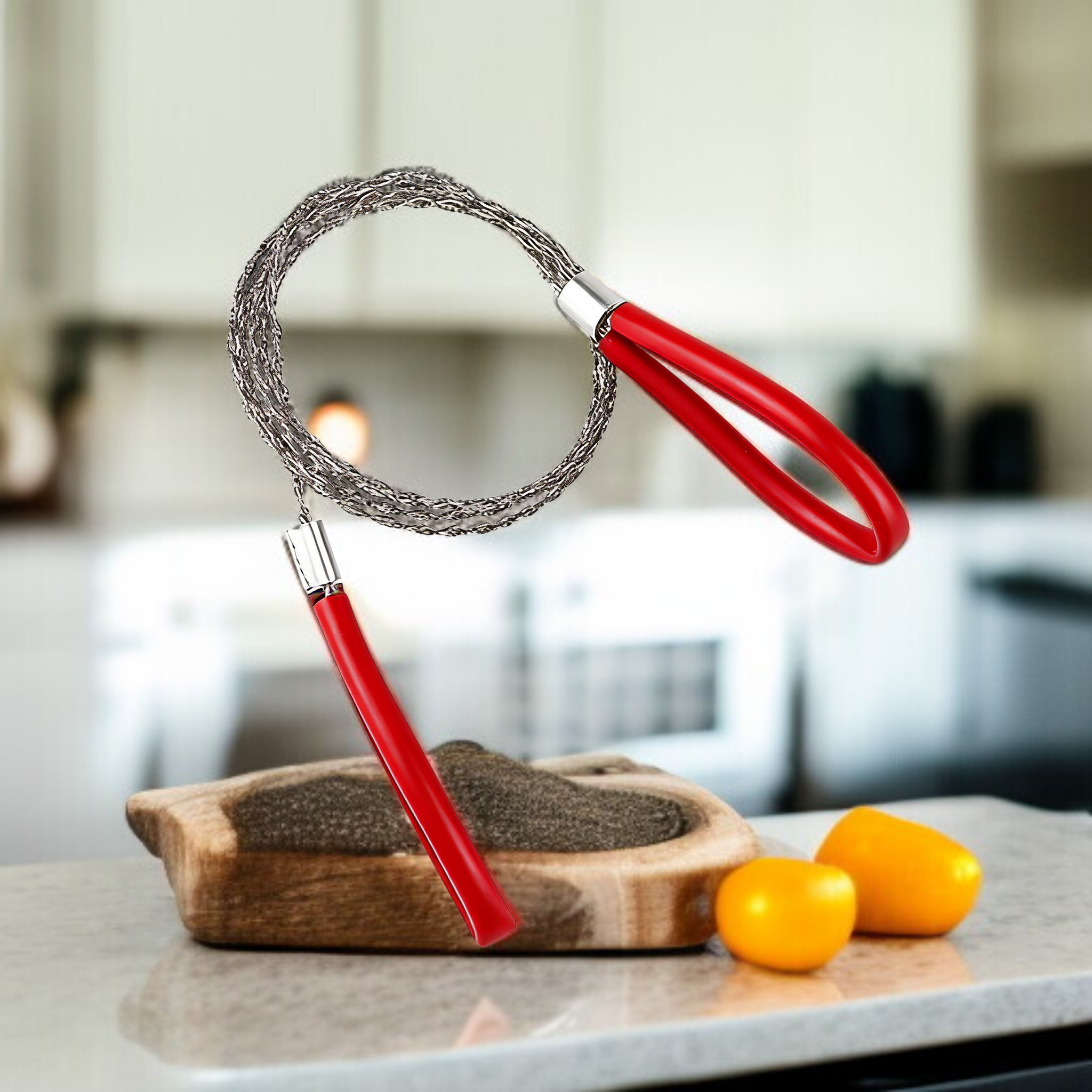 【전기톱보다 빠름】 북유럽 군용급 아웃도어 휴대용 와이어 톱