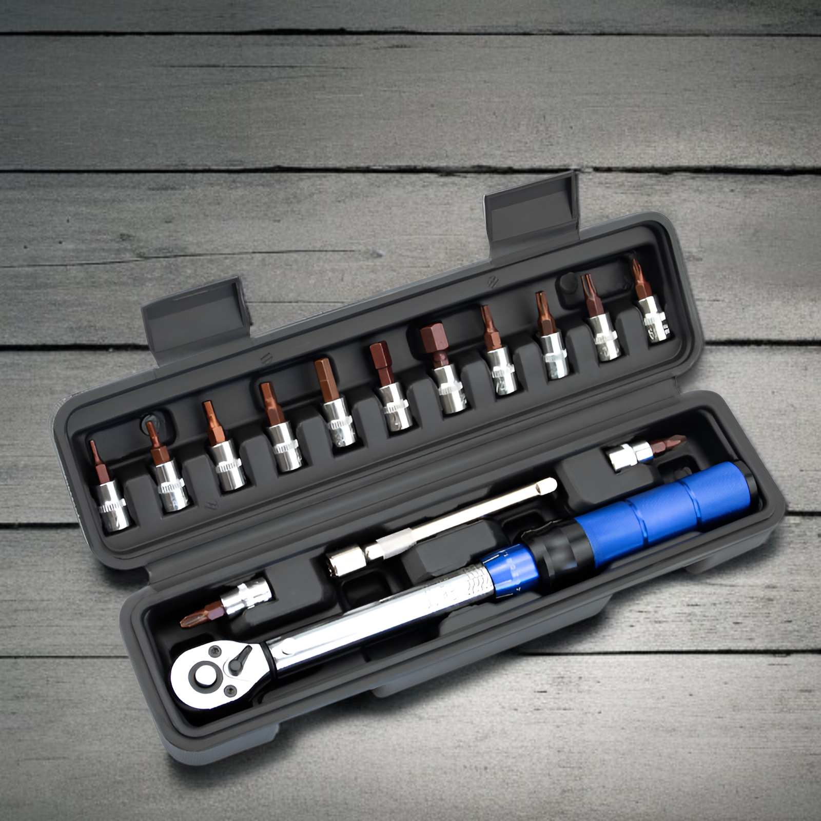 1/4 自転車トルクレンチセット高精度プリセット Xiaofei 調整可能な小型トルクラチェットレンチ