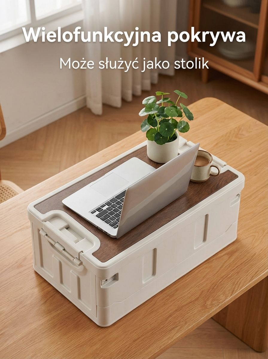 Drewniana pokrywa pudełka do przechowywania