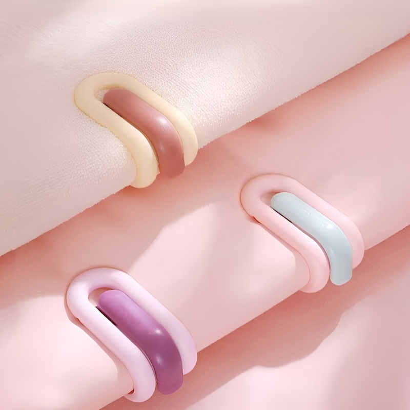 바늘 없는 퀼트 고정 장치