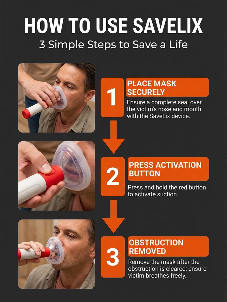 [Household Essential] Lifesaving Suffocation Prevention Device