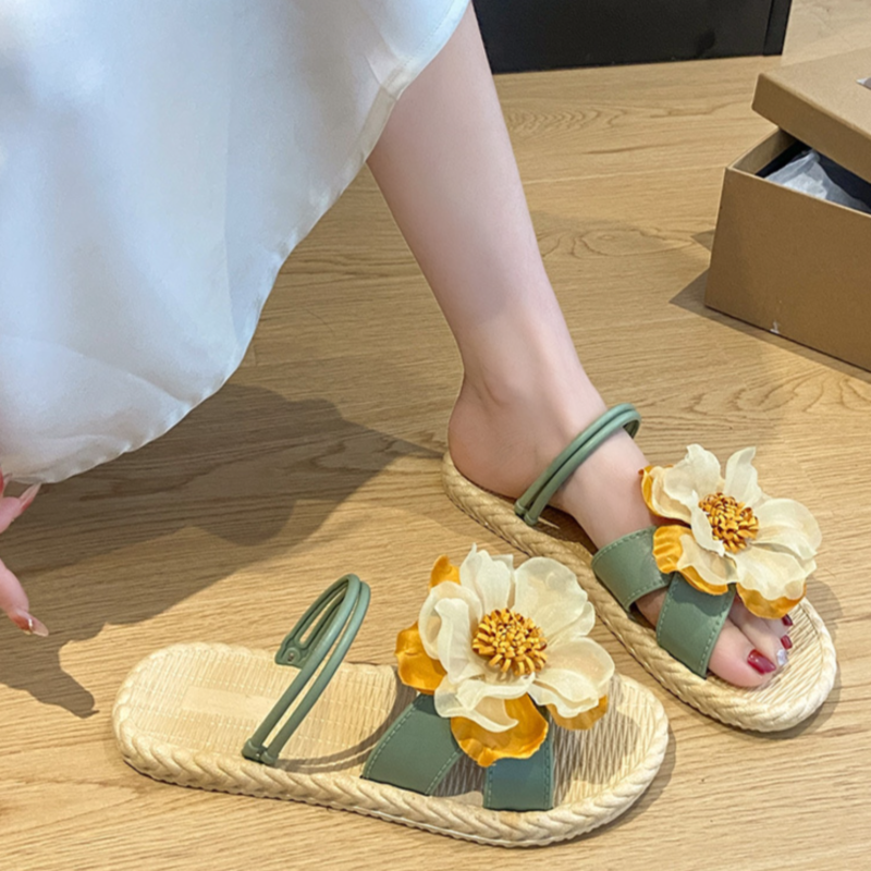 Sunflower Summer Slippers