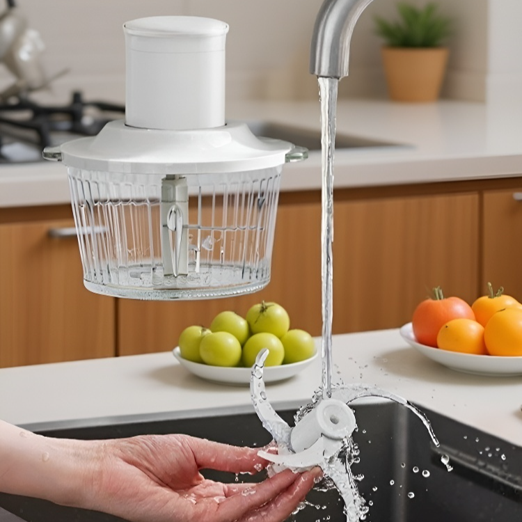 자동 요리 기능을 시연하는 제육기