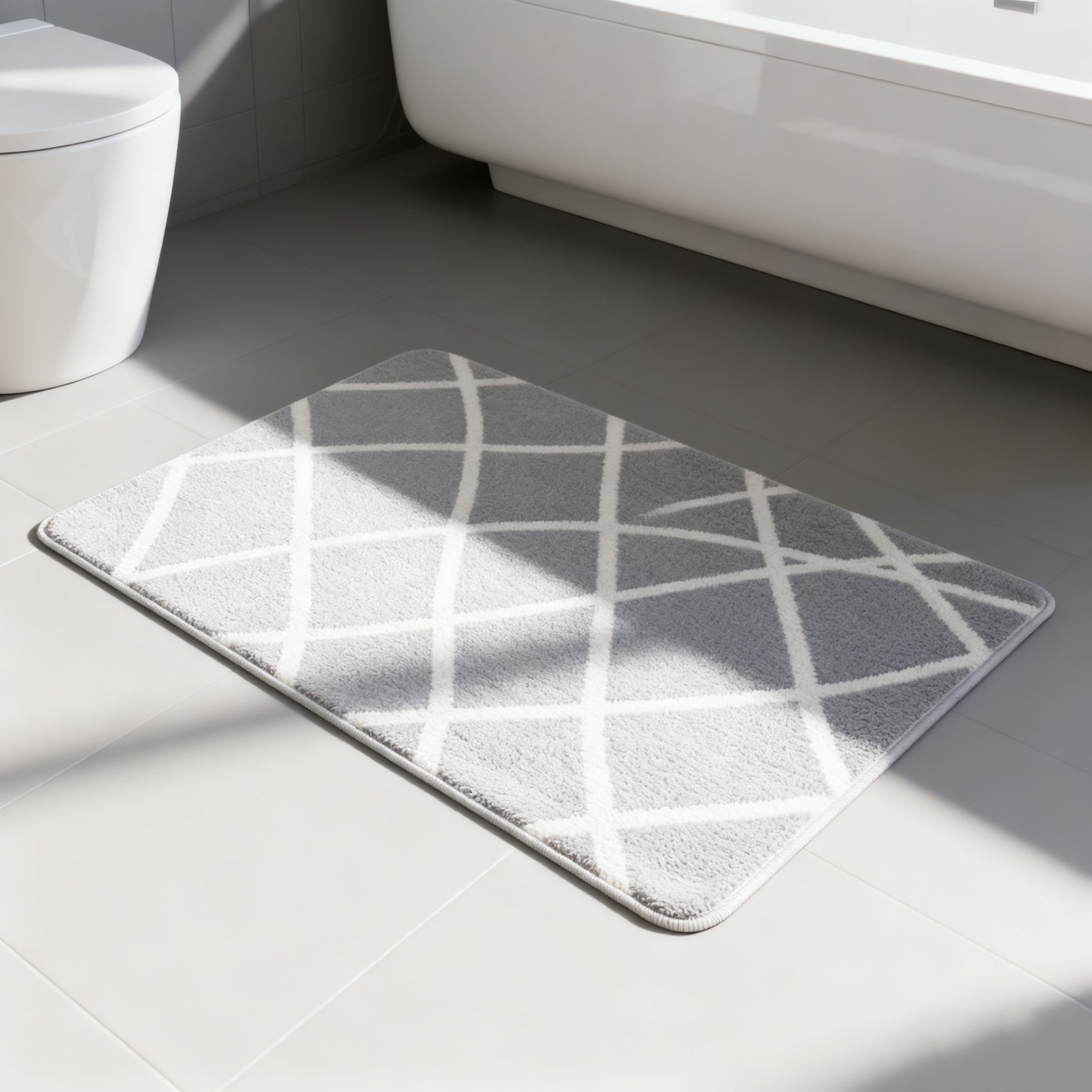 พรมห้องน้ำกันลื่นสำหรับตกแต่งห้องน้ำ