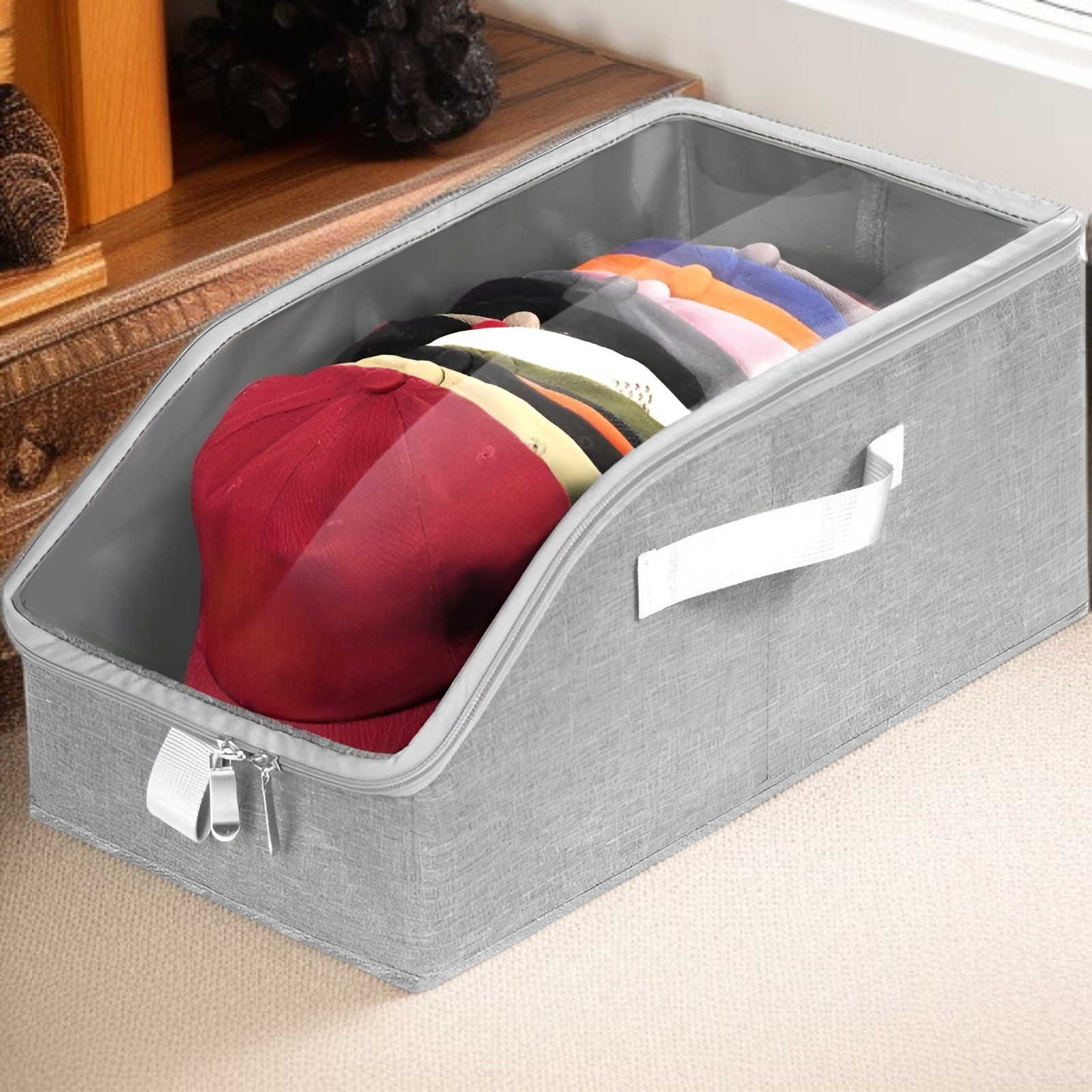 야구 모자 정리함