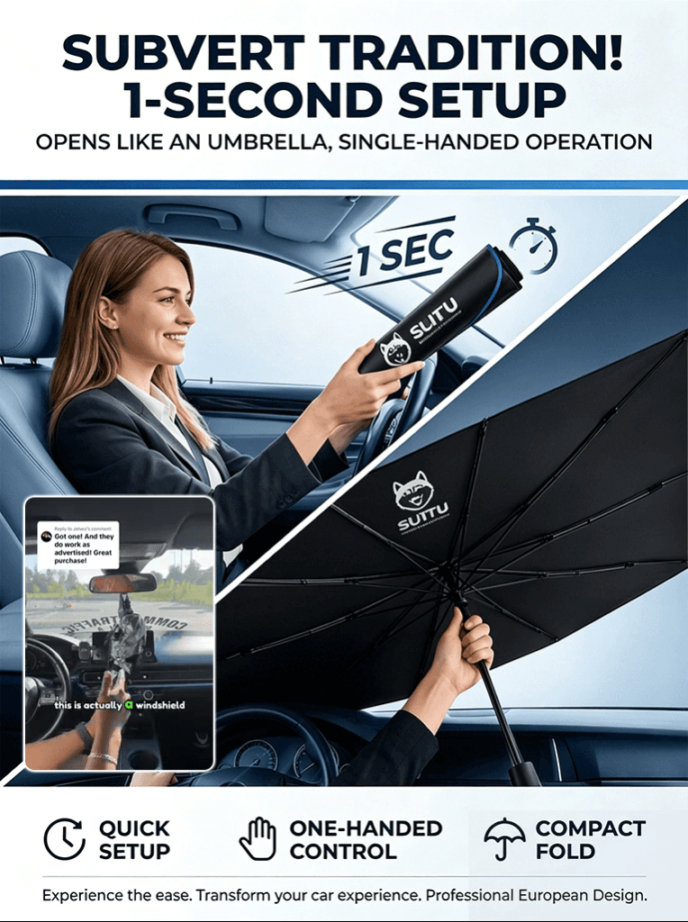 Car Sunshade Umbrella - Universal Model