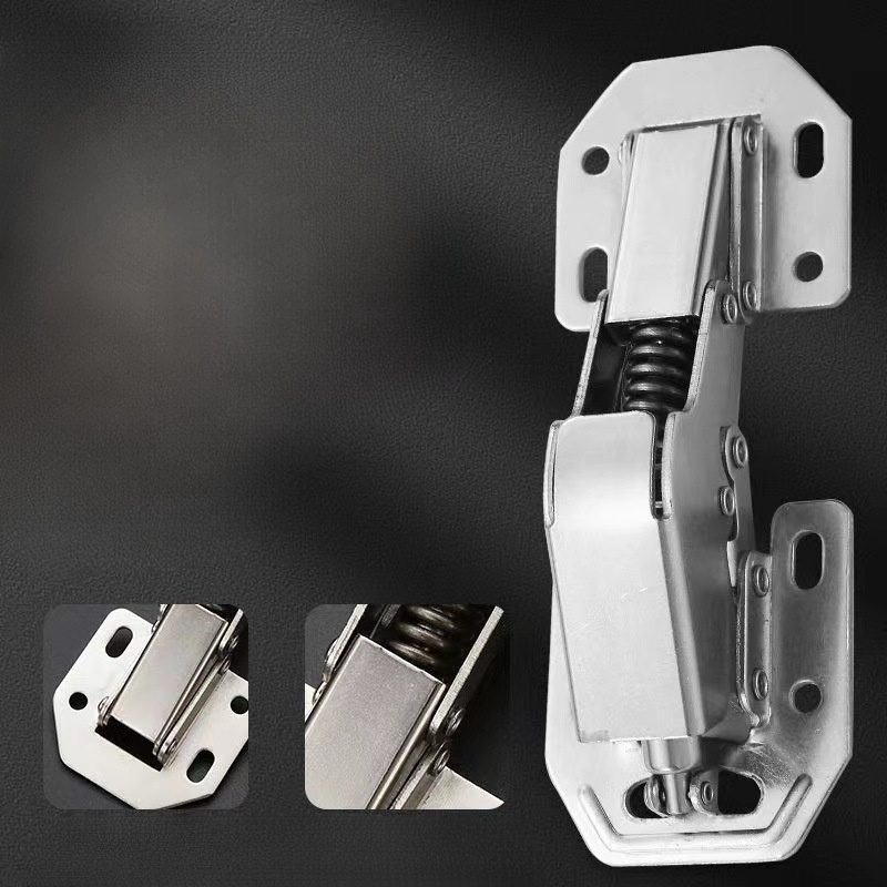 Bisagra hidráulica amortiguada sin necesidad de taladro, paquete de 6 unidades