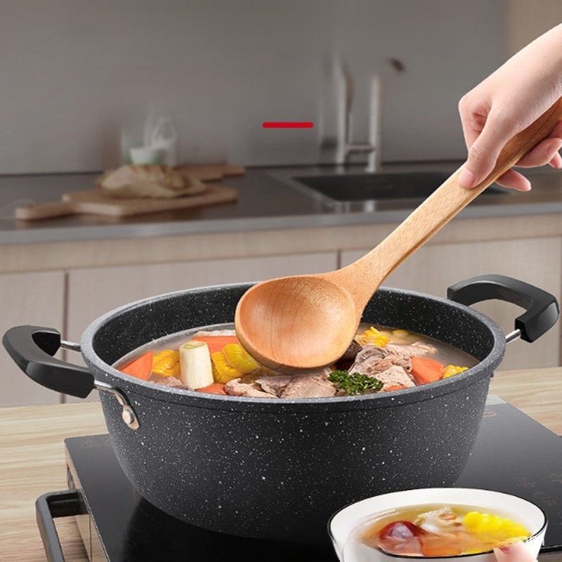 Large Capacity Non-Stick Soup Pot for Household Use