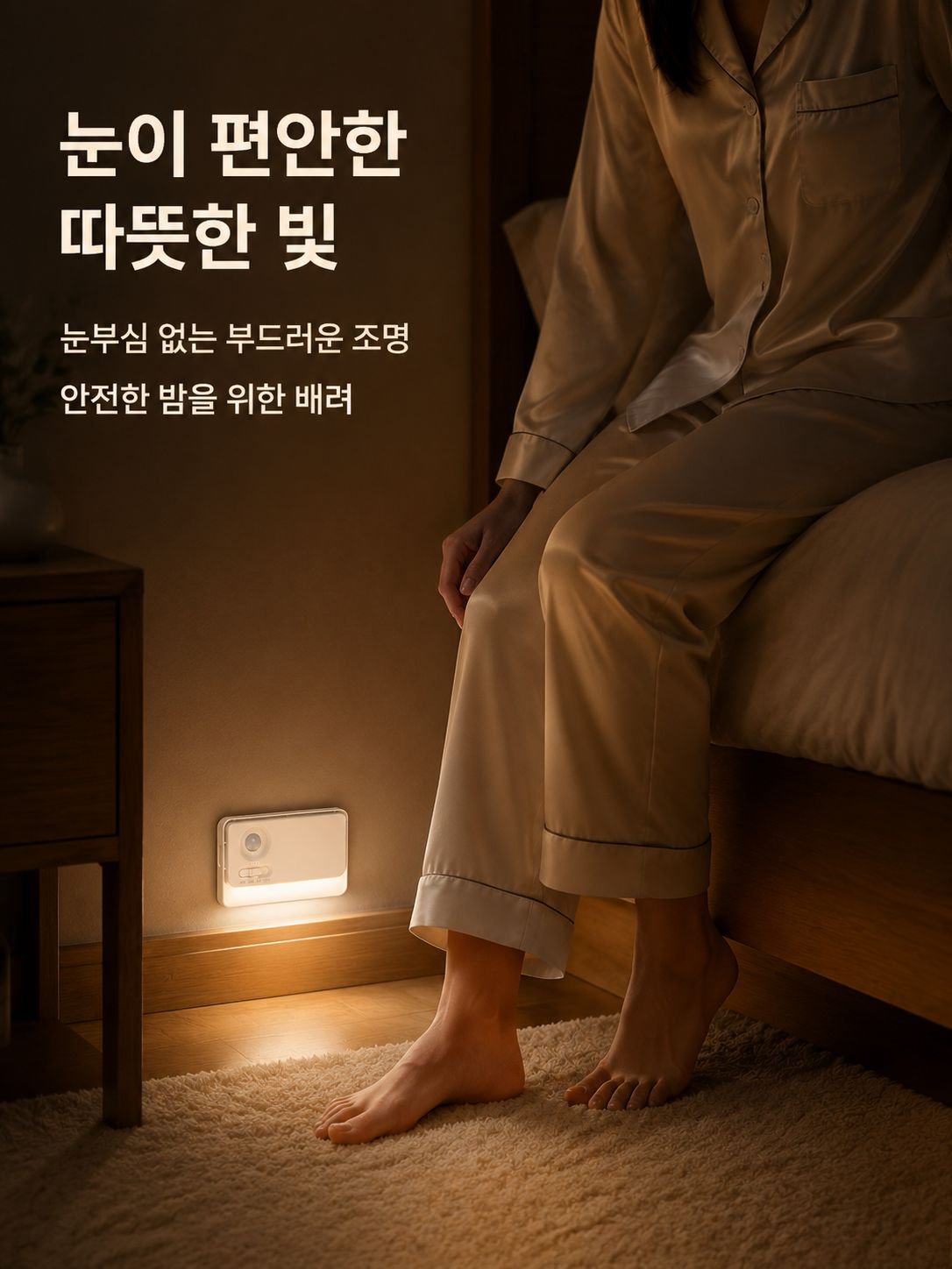 모던 디자인의 벽 부착형 침대등