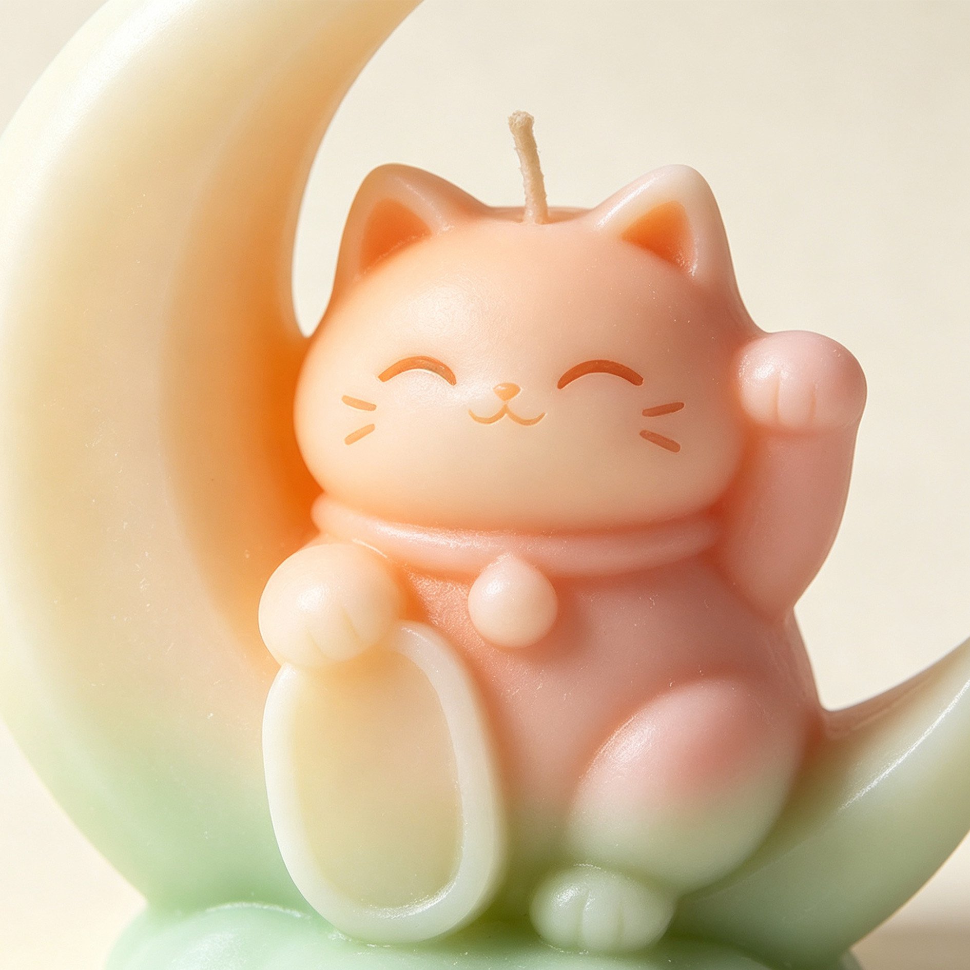 リビングに飾られたおしゃれなアロマキャンドル