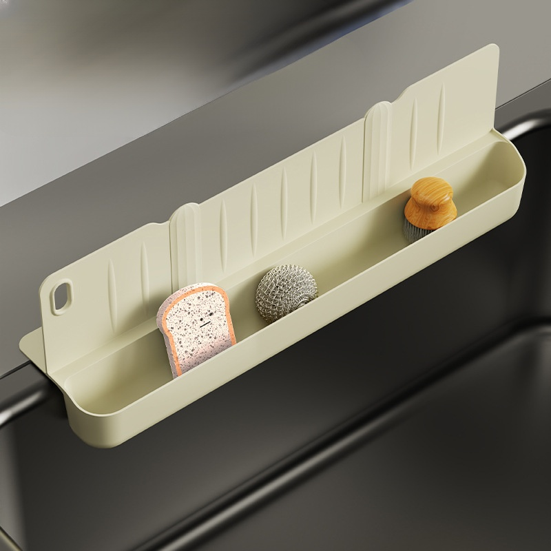 Multi-Functional Sink Splash Guard and Organizer