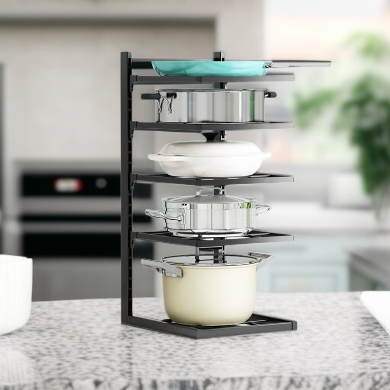 Double-sided Pot Rack Stand 