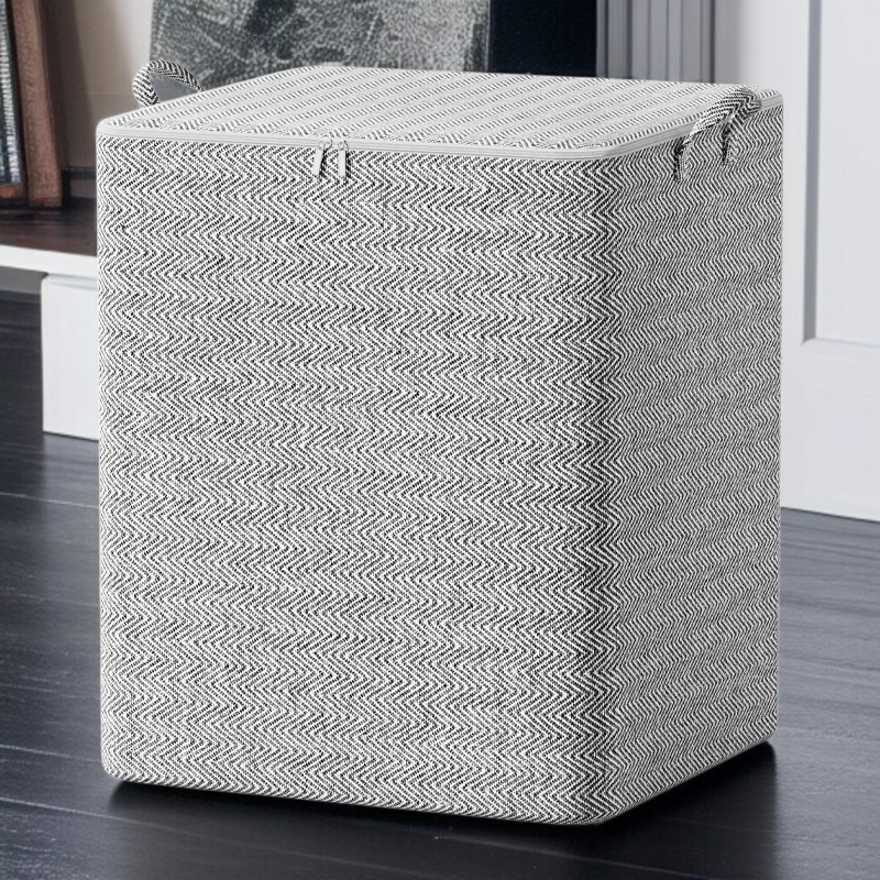 家庭用収納ボックス 大容量専用収納バッグ 引越し整理 収納キルト 収納ボックス 衣類収納バッグ