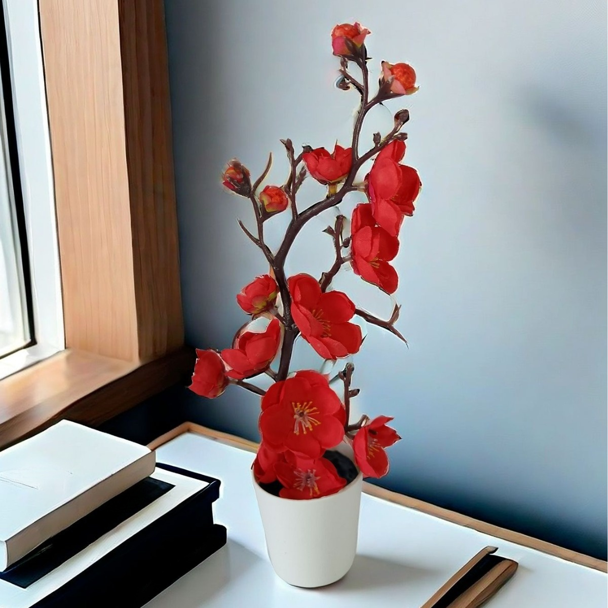 인조 매화 분재 장식