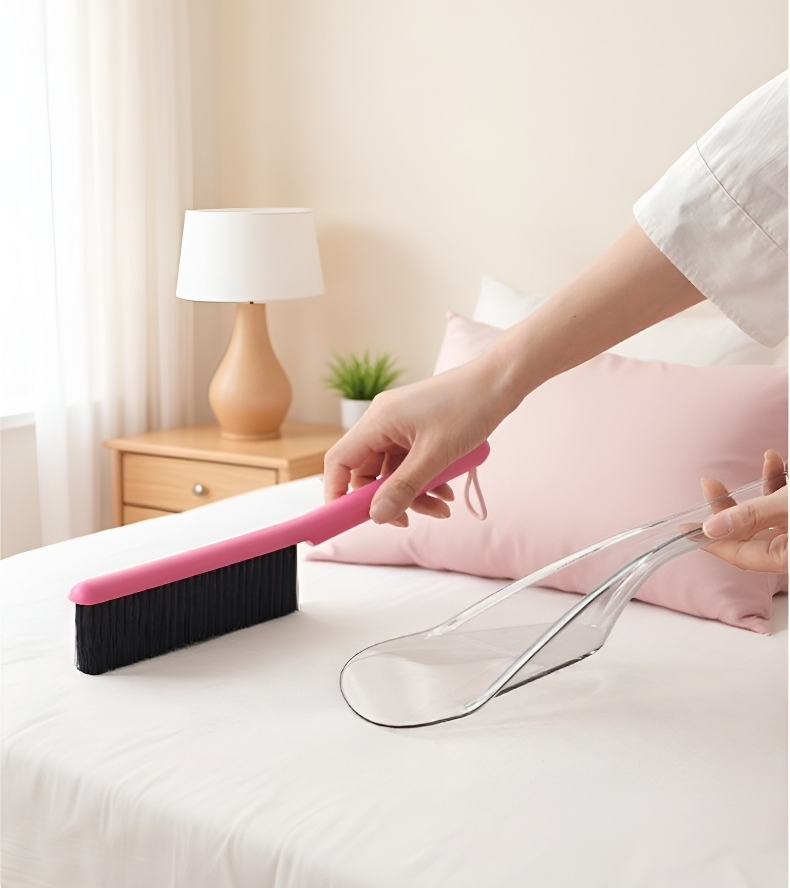 Ergonomiczna rączka podnośnika szczotkowego