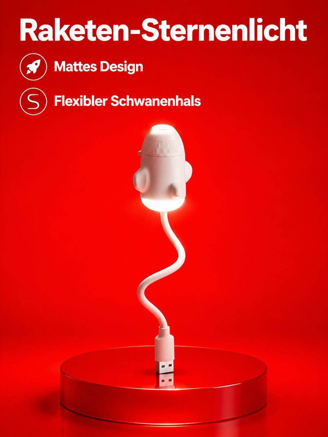 Sternenhimmel Projektionslampe USB Mini Beamer