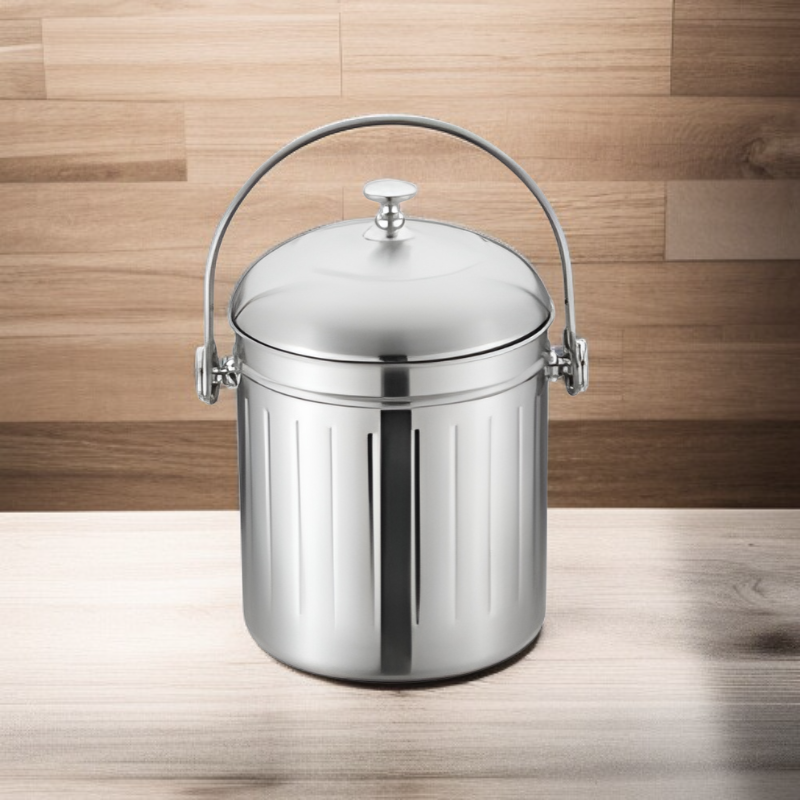 ステンレス製ゴミ箱