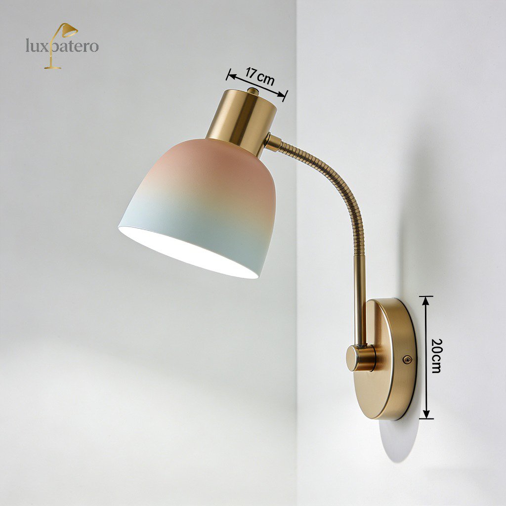 簡約風格床頭壁燈特寫