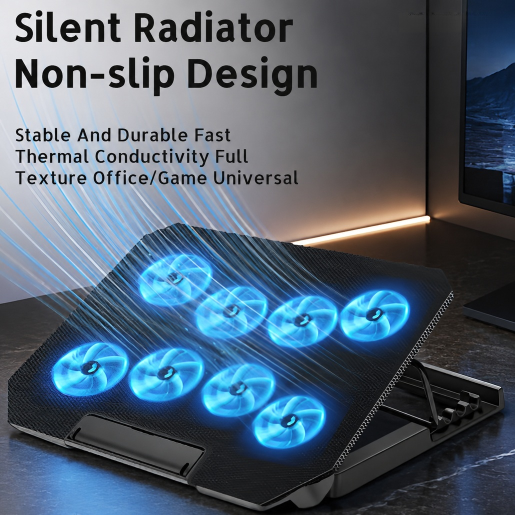 Laptop riser with ventilated platform