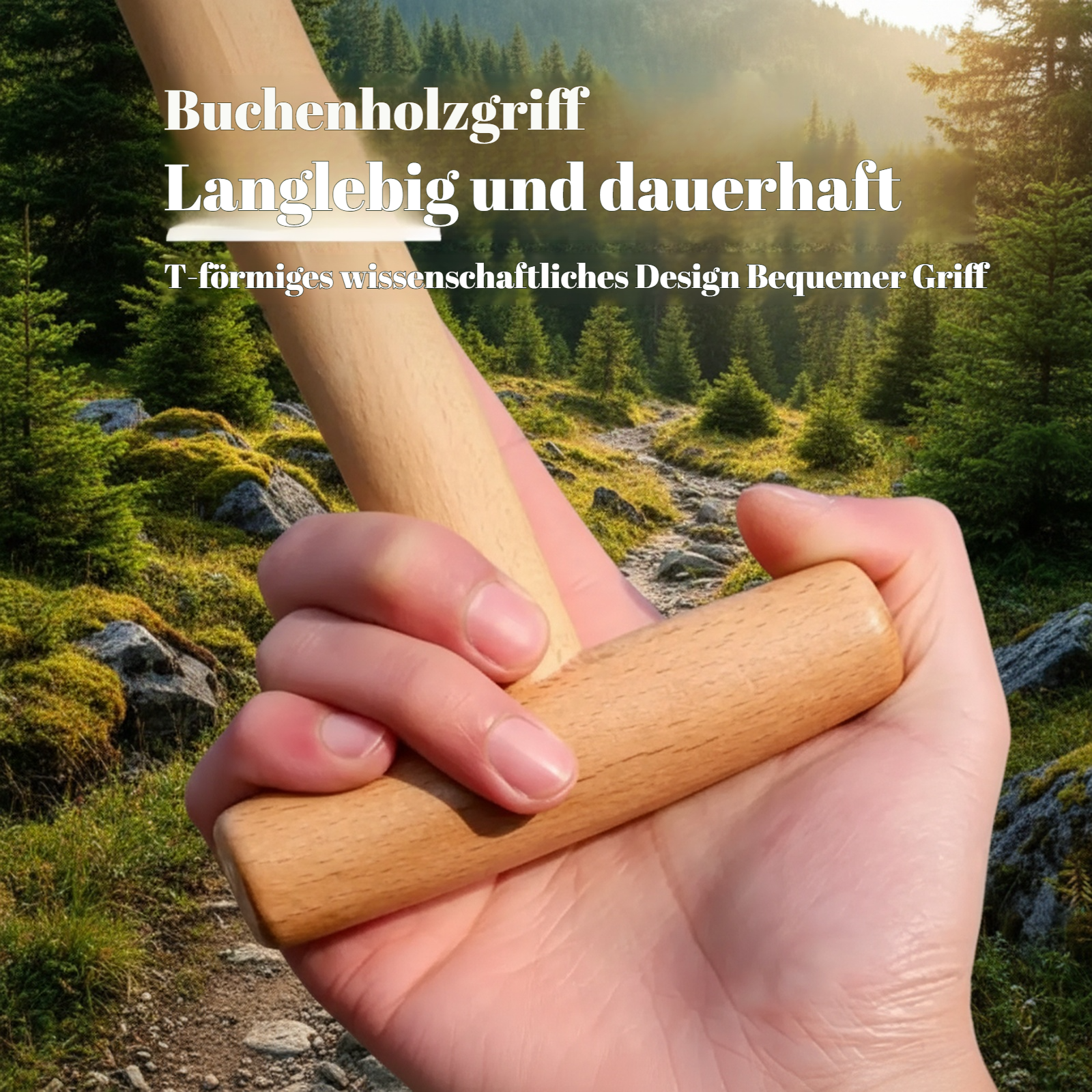 Edelstahl Pflanzlochstecher