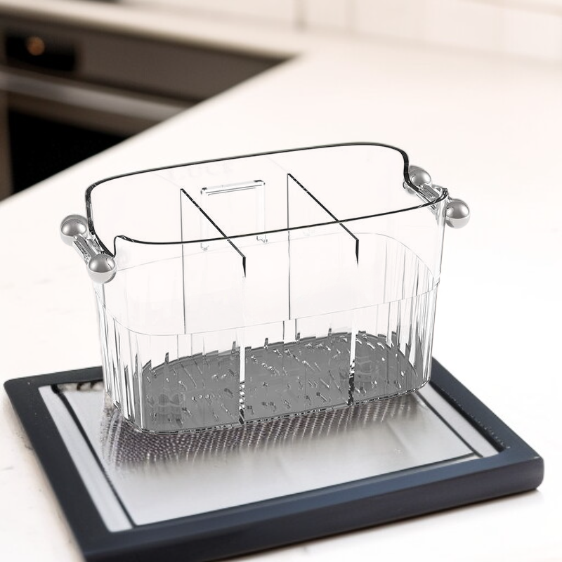 벽걸이형 고급 수저통 주방 신제품 물빠짐 수납통