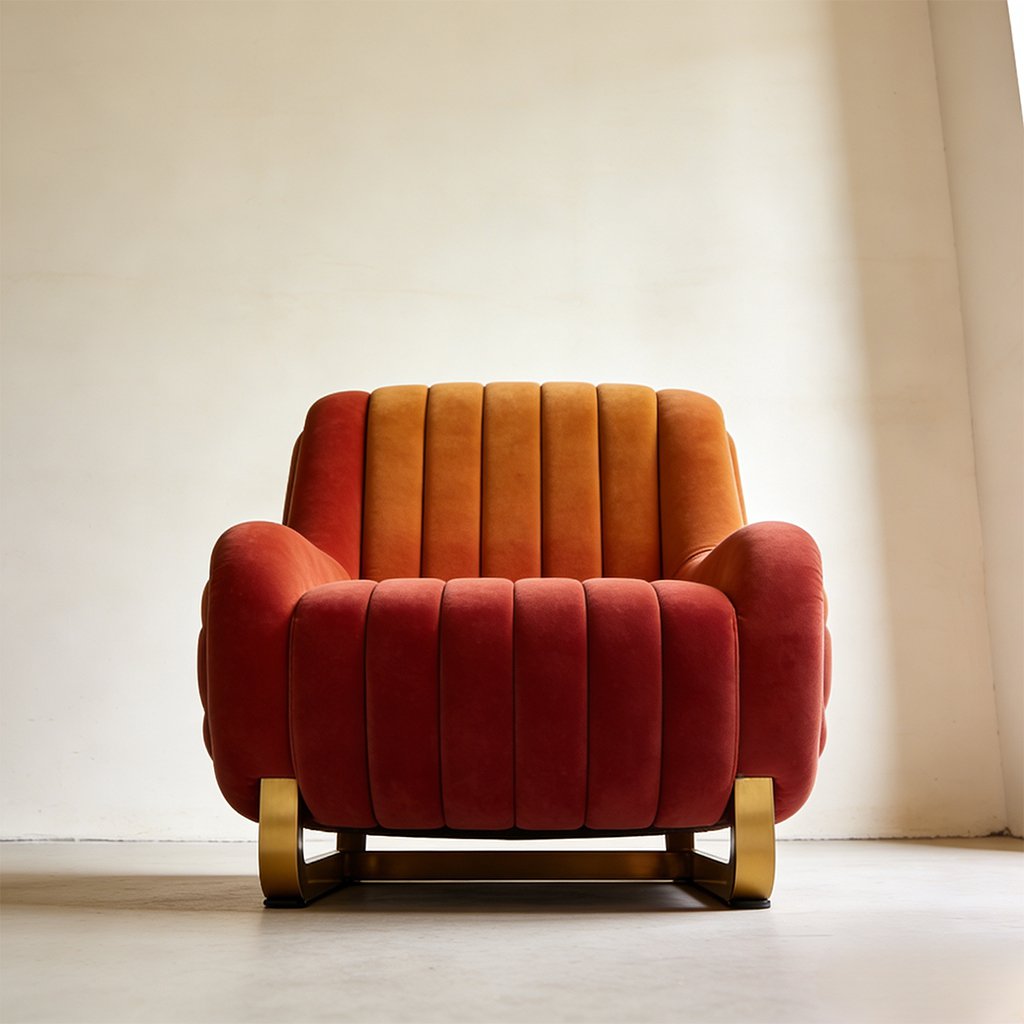 Bequemer Einzelsofa
