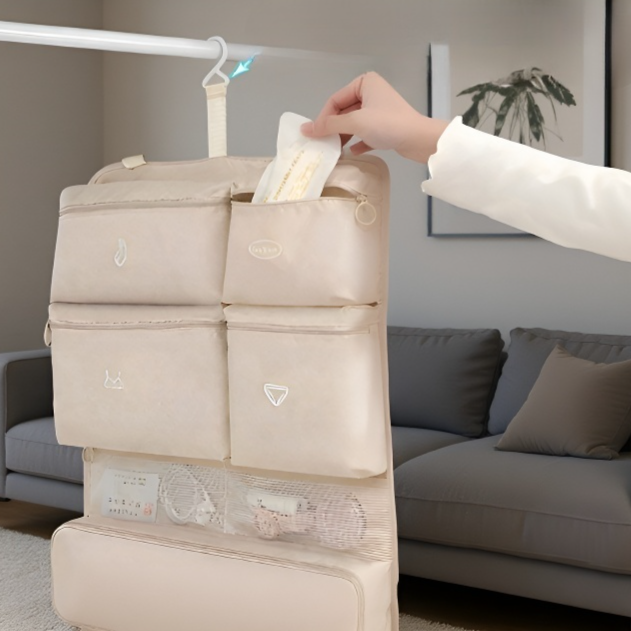 출장, 여행, 짐, 옷, 세탁, 분류 및 분류를 위한 7 in 1 여행용 보관 가방