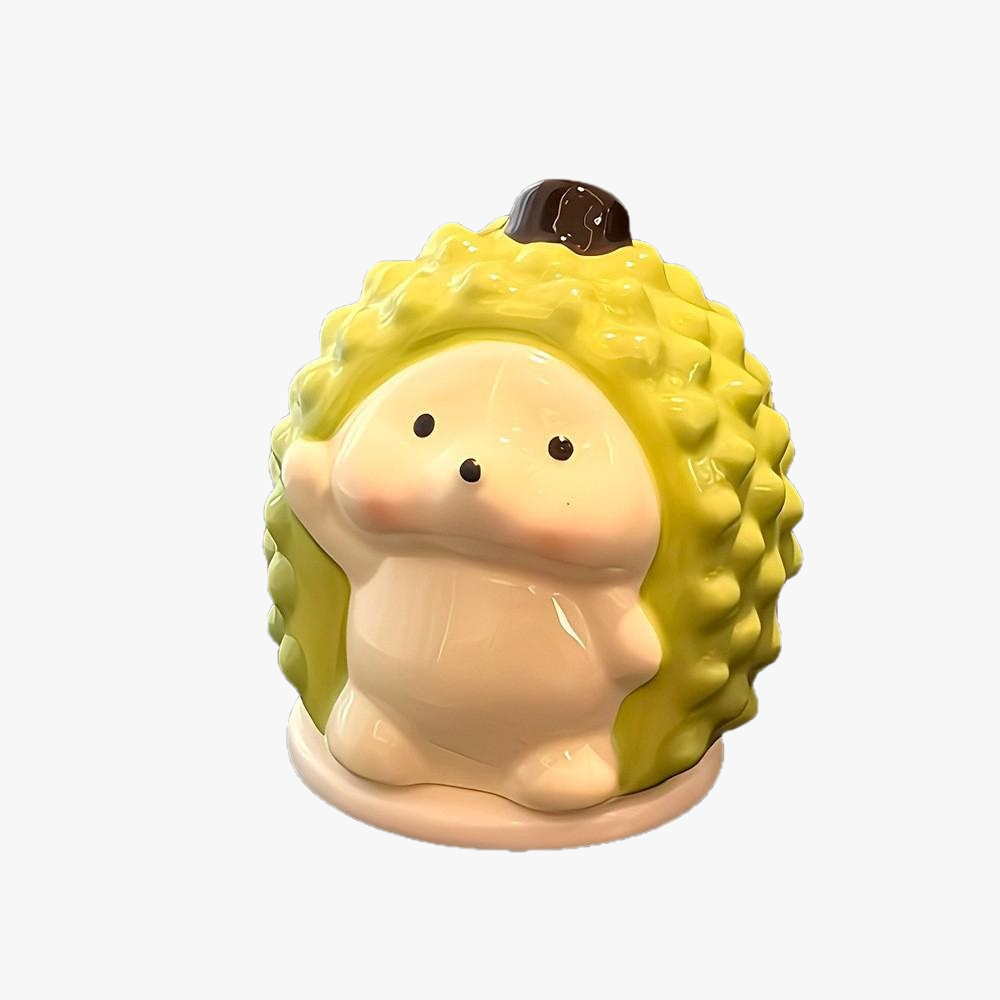 Creative Hedgehog Shaped Ceramic Toothpick Holder Personalized Household High-End