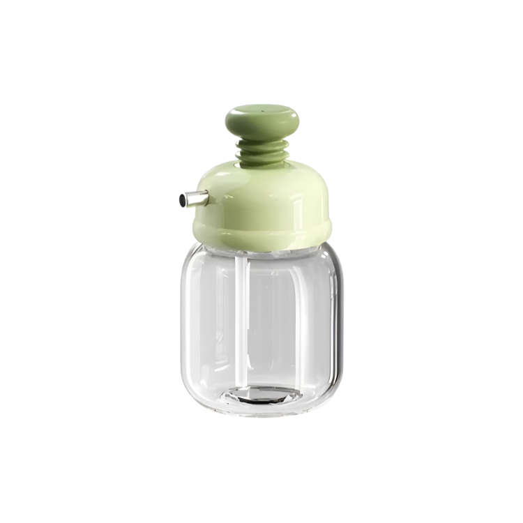 주둥이가 있는 간장 식초병