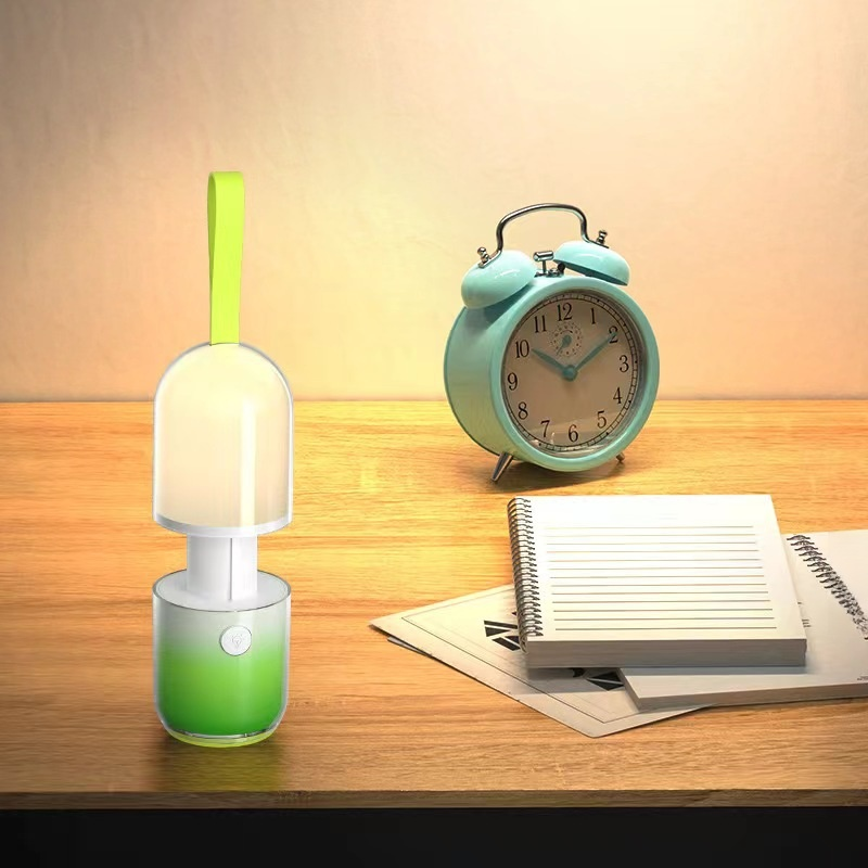 Portable Rechargeable Flashlight Camping Night Light with Long Battery Life