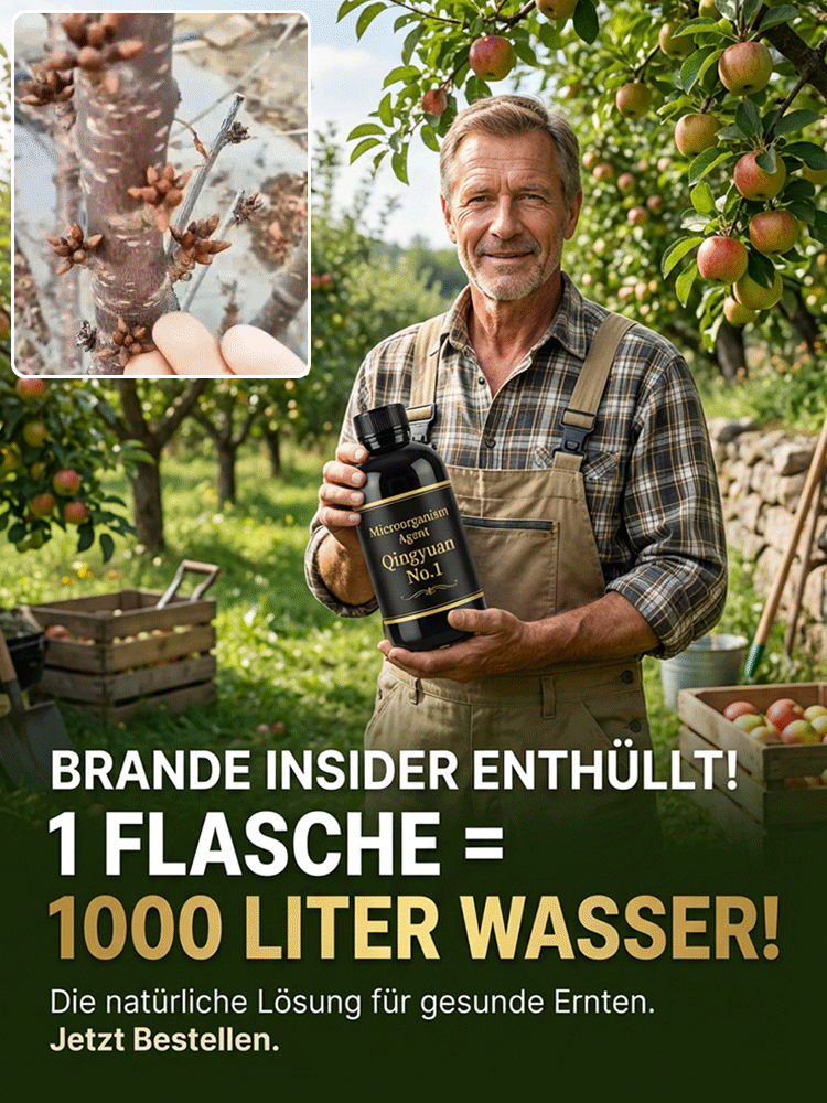 【Eine Flasche verdünnt mit Wasser auf 1000 Pfund】Pflanzen- und Obstbaumreinigungsmittel