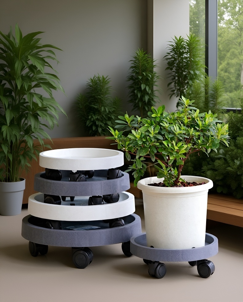 鉢植えの土台 通気性の良いデザイン