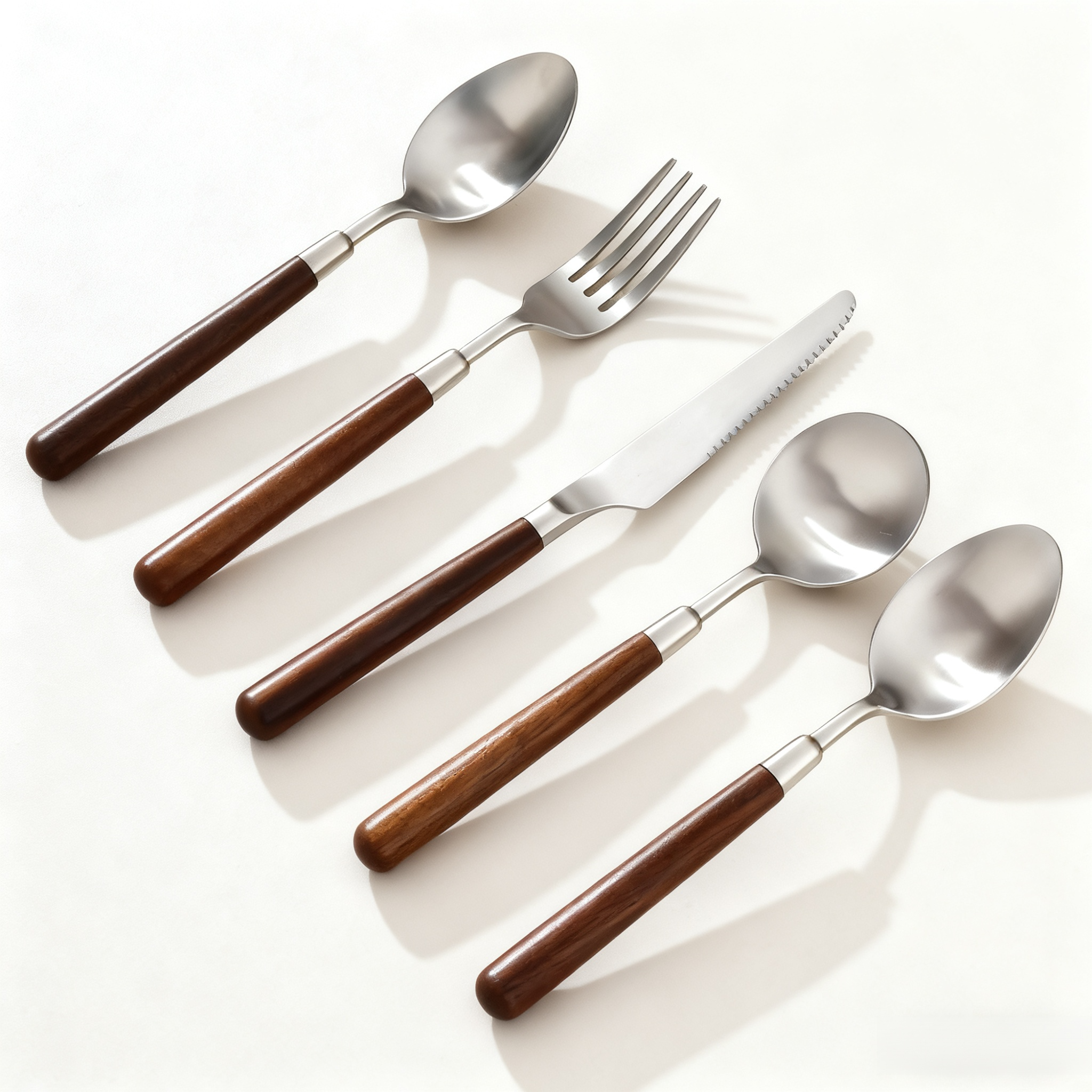 원목 식기 5개 세트